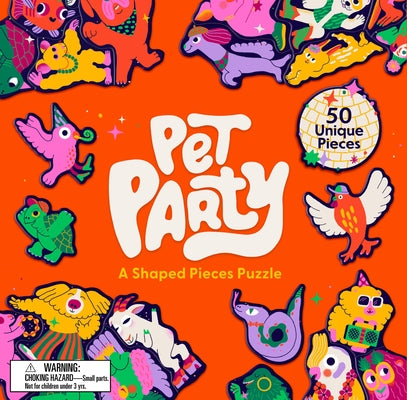 Pet Party: A Shaped Pieces Puzzle by Selmes, Caroline