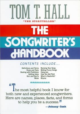 The Songwriter's Handbook by Hall, Tom