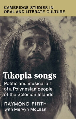 Tikopia Songs by Firth, Raymond