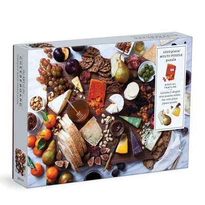 Art of the Cheeseboard 1000 Piece Multi-Puzzle Puzzle by Galison