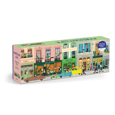 Parisian Life 1000 Piece Panoramic Puzzle by Galison