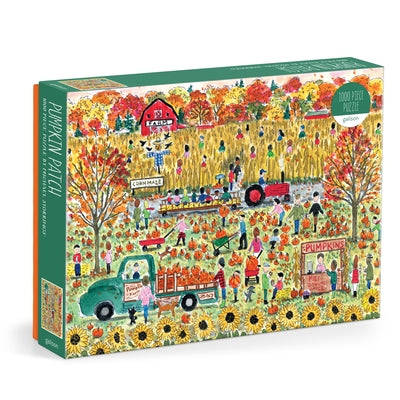 Michael Storrings Pumpkin Patch 1000 Piece Puzzle by Galison