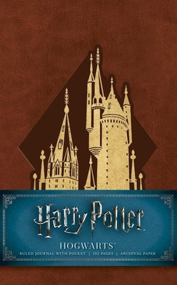 Harry Potter: Hogwarts Ruled Pocket Journal by Insight Editions