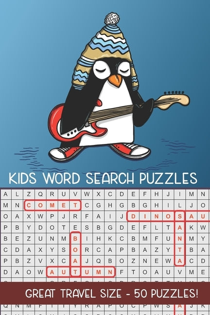 Kids Word Search Puzzles: Great Travel Size Word Seek & Find Puzzle Book for Boys & Girls by Peace, Puzzle