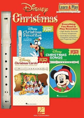 Disney Christmas: Learn & Play Recorder Pack [With Recorder] by Hal Leonard Corp