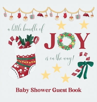 Christmas Baby Shower Guest Book (hardback) by Bell, Lulu and