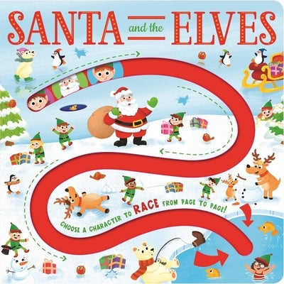 Santa and the Elves Maze Board: Maze Book for Kids by Igloobooks