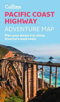 Pacific Coast Highway Touring Map by Collins