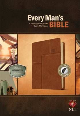 Every Man's Bible NLT, Deluxe Messenger Edition by Tyndale