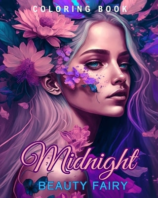 Midnight Beauty Fairy Coloring Book by Bern, Jolly