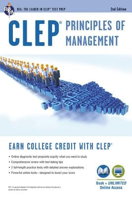 Clep(r) Principles of Management Book + Online by Ogilvie, John R.