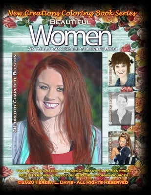 New Creations Coloring Book Series: Beautiful Women by Davis, Brad