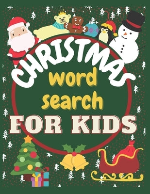 Christmas Word Search for Kids: Christmas Activity Book - Buster Brain Games - Workbook Game for Learning - Great Gift for Christmas - Gift for kids by Cox