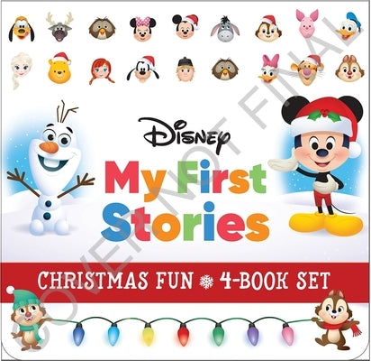 Disney My First Stories: Christmas Fun 4-Book Set by Pi Kids