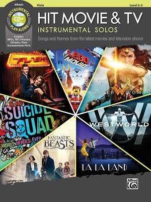 Hit Movie & TV Instrumental Solos for Strings: Songs and Themes from the Latest Movies and Television Shows (Viola), Book & CD by Galliford, Bill