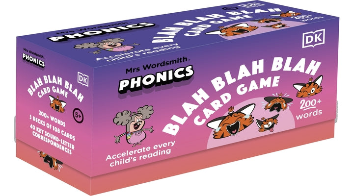 Mrs Wordsmith Phonics Blah Blah Blah Card Game, Kindergarten & Grades 1-2: Accelerate Every Child's Reading by Mrs Wordsmith