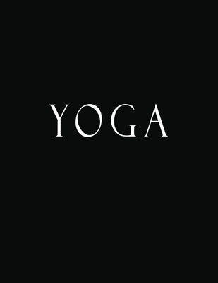 Yoga: Black and White Decorative Book to Stack Together on Coffee Tables, Bookshelves and Interior Design - Add Bookish Char by Decor, Bookish Charm