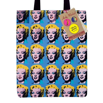 Tote Bag Canvas Andy Warhol Marilyn Monroe by Galison