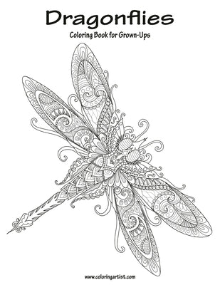 Dragonflies Coloring Book for Grown-Ups 1 by Snels, Nick