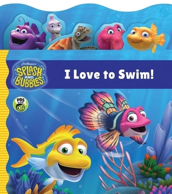 Splash and Bubbles: I Love to Swim! Tabbed Board Book by The Jim Henson Company