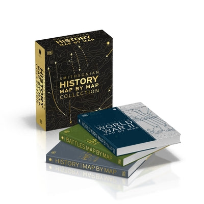 History Map by Map Collection: 3 Book Box Set by DK