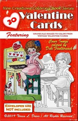 New Creations Coloring Book Series: Valentine Cards by Davis, Brad