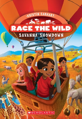 Savanna Showdown (Race the Wild #4): Volume 4 by Earhart, Kristin