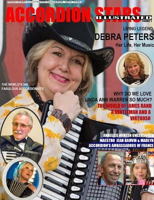 Accordion Stars Illustrated Magazine-Book.Volume 1 March 2019 by de Lafayette, Maxinillien