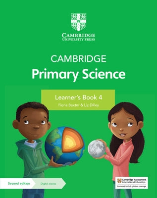 Cambridge Primary Science Learner's Book 4 with Digital Access (1 Year) by Baxter, Fiona