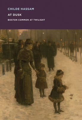 Childe Hassam: At Dusk: Boston Common at Twilight by Hassam, Childe