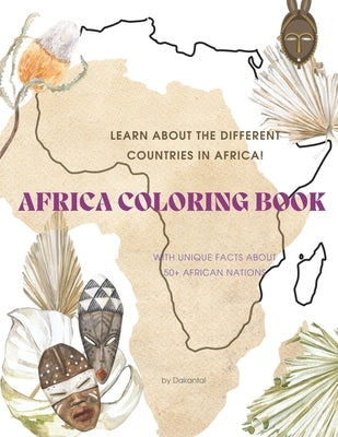 African Countries Coloring Book: Learn about the different countries in Africa through coloring! by Fall, Pape Alioune