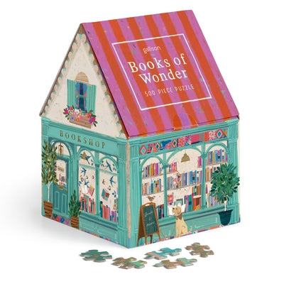 Books of Wonder 500 Piece House Puzzle by Galison