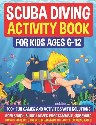 Scuba Diving Activity Book for Kids by Nurse, Scuba