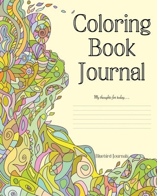 Coloring Book Journal by Bluebird Journals