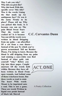 Act One by Cervantes Dunn, CC