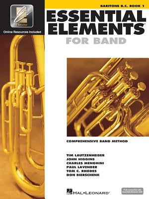 Essential Elements for Band - Baritone B.C. Book 1 with Eei (Book/Online Media) by Hal Leonard Corp