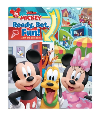 Mickey Ready, Set, Fun!: A Lift-And-Seek Book by Disney Books