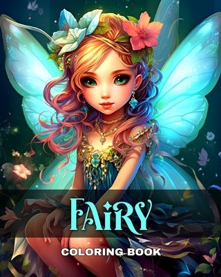 Fairy Coloring Book: Fantasy Fairy Coloring Pages for Adults and Teens by Peay, Regina