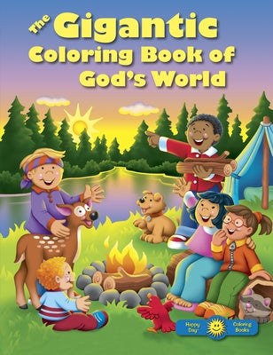 The Gigantic Coloring Book of God's World by Tyndale