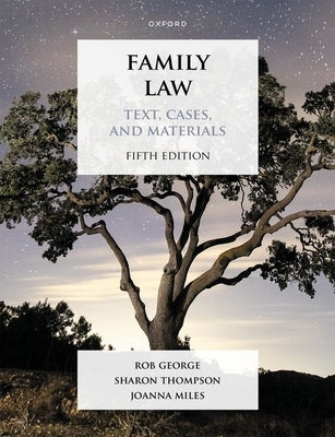 Family Law 5th Edition by George