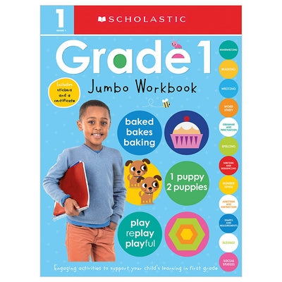 First Grade Jumbo Workbook: Scholastic Early Learners (Jumbo Workbook) by Scholastic