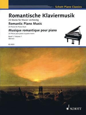 Romantic Piano Music - Volume 1: 23 Pieces for Piano Duet by Hal Leonard Corp