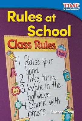 Rules at School by Coan, Sharon