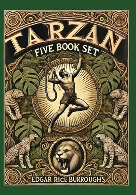 Tarzan 5 Book Set (Collector's Edition) (Laminated Hardback with Jacket): Tarzan of the Apes, The Return of Tarzan, The Beasts of Tarzan, The Son of T by Burroughs, Edgar Rice