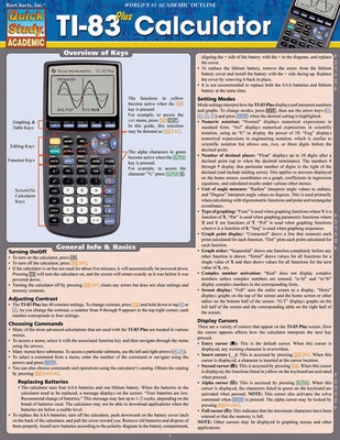 Ti-83 Plus Calculator by Barcharts Inc