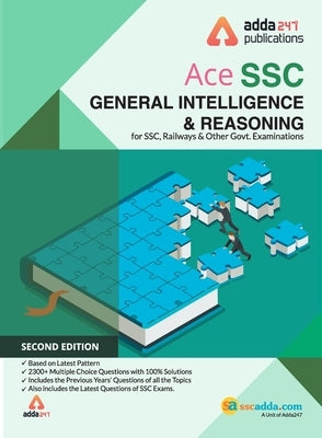 SSC Reasoning Book for SSC CGL, CHSL, CPO and Other Govt. Exams (English Printed Edition) by Adda247