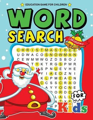 Christmas Word Search for Kids: Activity Book for Toddlers & Kids by Bright Brain