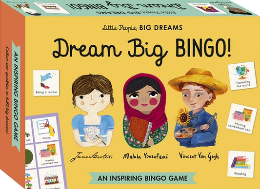 Little People, Big Dreams: Dream Big Bingo!: An Inspiring Bingo Game by Sanchez Vegara, Maria Isabel