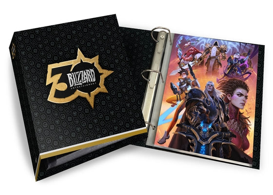 The Blizzard 30th Anniversary Print Portfolio Binder W/Exclusive Print by Entertainment, Blizzard