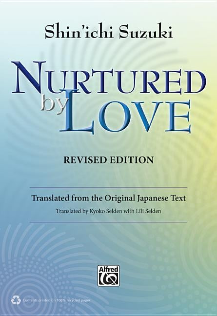 Nurtured by Love by Suzuki, Shin'ichi